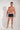 Full-body view of a men model wearing HO black  Trunk
