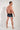 General view of a men model wearing HO black  Trunk
