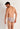 Back view of a men model wearing HO white print  Comfort Micro Briefs