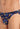 Close-up view of a men model wearing HO black print  Comfort Micro Briefs