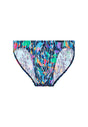 Front cutout view of HO navy blue print  Comfort Micro Briefs