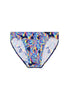 Front cutout view of HO navy print  Comfort Micro Briefs