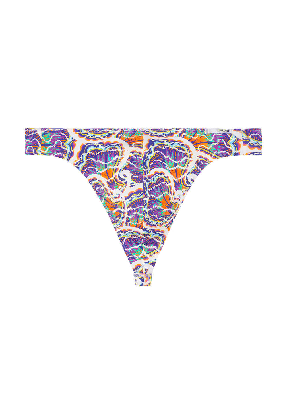 Front cutout view of HO white print  G-String