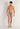 Full-body view of a men model wearing HO blue print  G-String
