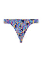 Front cutout view of HO navy print  G-String