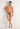 Full-body view of a men model wearing HO black print  Tanga Briefs