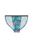 Front cutout view of HO multico print  Tanga Briefs