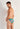 Back view of a men model wearing HO multico print  Tanga Briefs