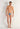 Full-body view of a men model wearing HO blue print  Tanga Briefs