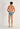 General view of a men model wearing HO blue print  Tanga Briefs