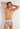 Front view of a men model wearing HO white print  Trunk