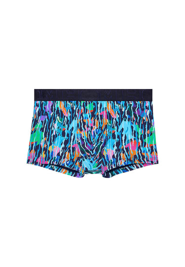 Front cutout view of HO navy blue print  Trunk