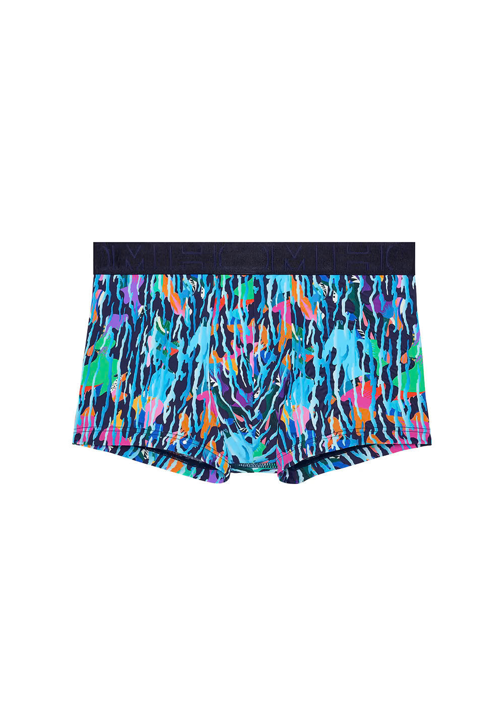 Front cutout view of HO navy blue print  Trunk
