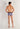 General view of a men model wearing HO navy print  Trunk