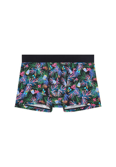 Front cutout view of HO multico print  Boxer Briefs