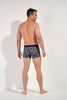 General view of a men model wearing HO multico print  Boxer Briefs