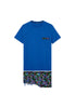 Front cutout view of HO multico print cotton Short Sleepwear