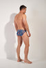 General view of a men model wearing HO multico print  Comfort Micro Briefs