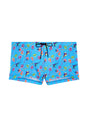 Front cutout view of HO blue print  Swim Shorts