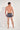General view of a men model wearing HO navy print modal/viscose/tencel Boxer Briefs HO1