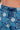 Close-up view of a men model wearing HO blue print  Beach Boxer