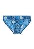 Front cutout view of HO blue print  Swim Micro Briefs
