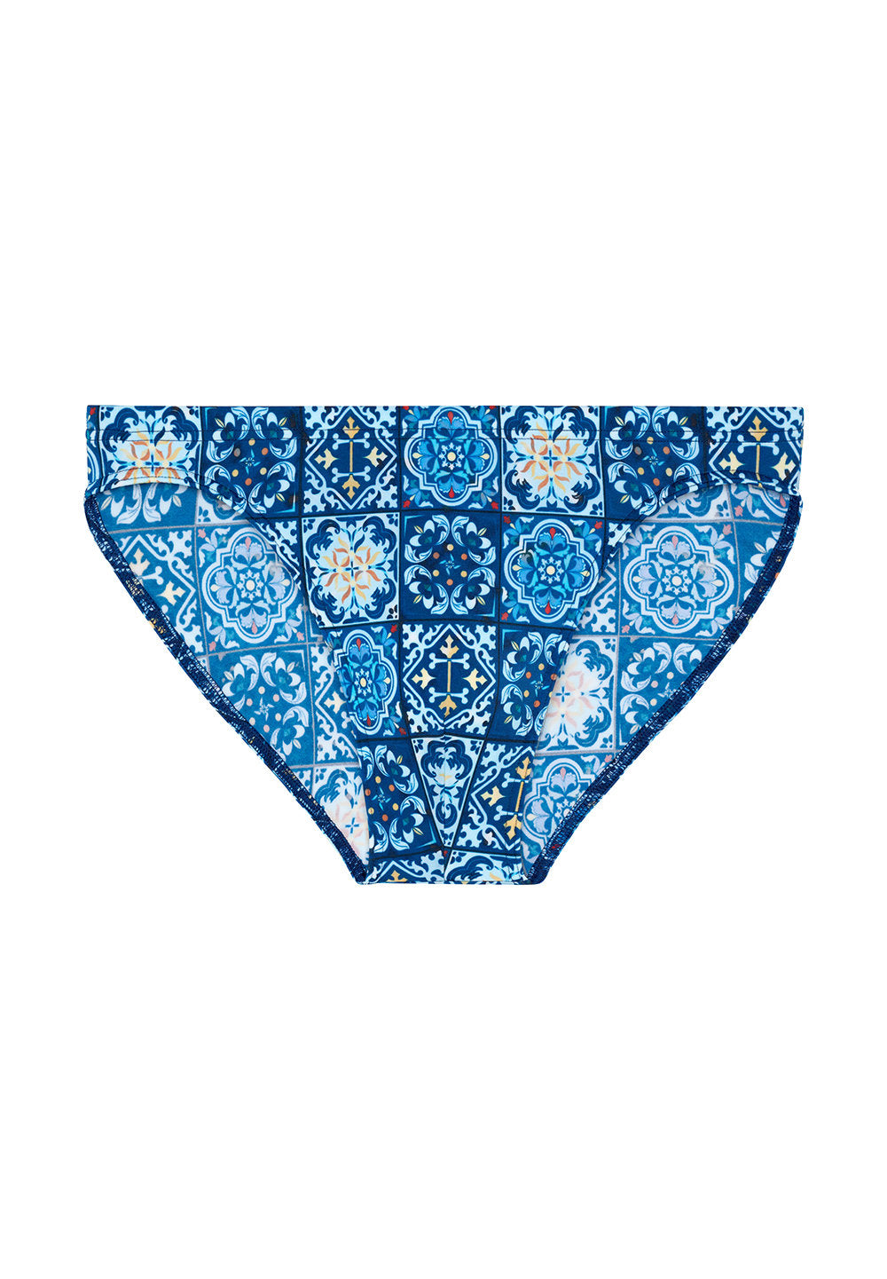 Front cutout view of HO blue print  Swim Micro Briefs