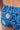General view of a men model wearing HO blue print  Swim Micro Briefs