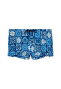 Front cutout view of HO blue print  Swim Shorts