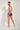 General view of a men model wearing HO multicolor stripes  Swim Trunk