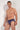Front view of a men model wearing HO red print modal/viscose/tencel Comfort Briefs
