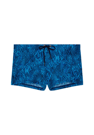 Front cutout view of HO blue print  Swim Shorts