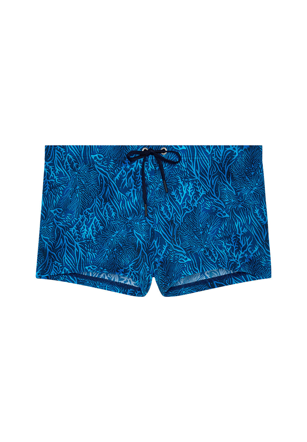 Front cutout view of HO blue print  Swim Shorts