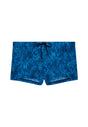 Front cutout view of HO blue print  Swim Shorts