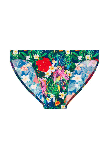 Front cutout view of HO multico print  Swim Micro Briefs