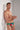 Front view of a men model wearing HO multico print  Swim Micro Briefs