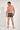 General view of a men model wearing HO black print  Boxer Briefs