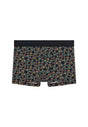 Front cutout view of HO black print  Boxer Briefs