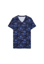 Front cutout view of HO blue print  Tee-Shirt V Neck