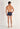 General view of a men model wearing HO navy/navy stripes/grey cotton Boxer Briefs 3p