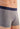 General view of a men model wearing HO navy/navy stripes/grey cotton Boxer Briefs 3p