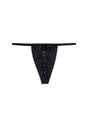 Back cutout view of HO black  G-String
