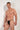 Front view of a men model wearing HO black  G-String