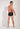 General view of a men model wearing HO black  Trunk