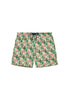 Front cutout view of HO green print  Beach Boxer