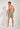 General view of a men model wearing HO green print  Beach Boxer