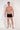 Full-body view of a men model wearing HO black/black/black cotton Boxer Briefs HO1 3p