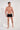 General view of a men model wearing HO black/black/black cotton Boxer Briefs HO1 3p