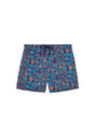Front cutout view of HO navy print  Beach Boxer