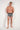 Full-body view of a men model wearing HO black print  Boxer Briefs
